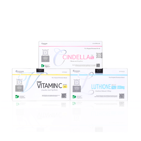 cindella glutathione injection SET] CINDELLA WHITENING SET 1200